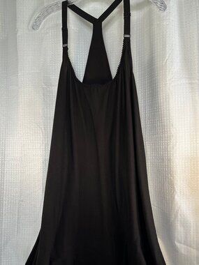 Secret Treasures Black Racerback Sleep Chemise 3X